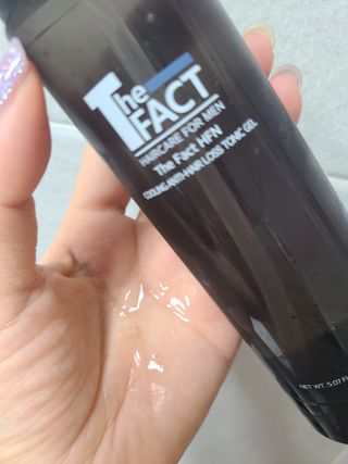The Fact 더팩트 에이치에프엔 쿨링 안티헤어로스 토닉 젤 150ml — 5점을 준 리뷰어가 2022년 7월 올린 사용 사진
