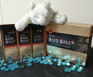 서울약사신협_투데이홍삼정플러스스틱_10g x 30포 — 5점을 준 리뷰어가 2021년 1월 올린 사용 사진