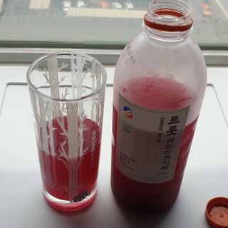트롯전통식혜 트롯레드비트식혜 1리터 +500리터 — 5점을 준 리뷰어가 2021년 5월 올린 사용 사진