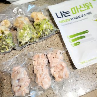수플먼트 나는 마신닭!! 닭가슴살 주스키트, 먹기 힘들었던 닭가슴살 이제는 마시자 — 4점을 준 리뷰어가 2023년 3월 올린 사용 사진