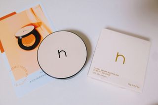 하멜 비건 아쿠아 글로우 제로핏 쿠션 — 5점을 준 리뷰어가 2022년 8월 올린 사용 사진