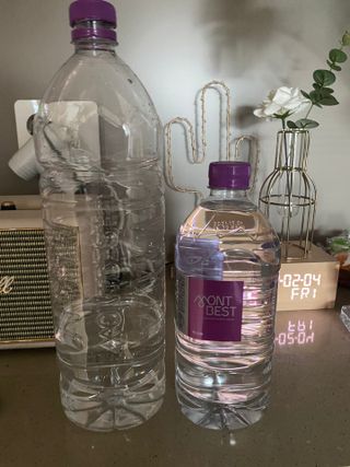 몽베스트 MONTBEST 1L 12입 — 2.5점을 준 리뷰어가 2022년 2월 올린 사용 사진
