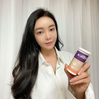 웰리카 더블유 100억 유산균 — 5점을 준 리뷰어가 2020년 12월 올린 사용 사진