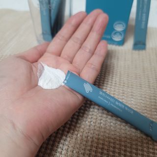 클린24시간 슬림앤유산균 1박스 (3.5g X 15포) — 5점을 준 리뷰어가 2022년 12월 올린 사용 사진
