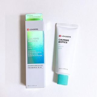 리더스코스메틱 리더스 카밍 바이오틱스 크림 마스크 — 5점을 준 리뷰어가 2021년 5월 올린 사용 사진