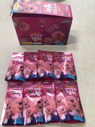 [팔도] 잔망루피젤리 믹스베리맛 42g 8개 — 5점을 준 리뷰어가 2022년 2월 올린 사용 사진