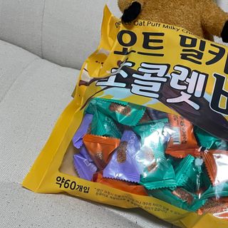 델리스 오트 밀키 초콜릿 바 — 4.5점을 준 리뷰어가 2022년 3월 올린 사용 사진