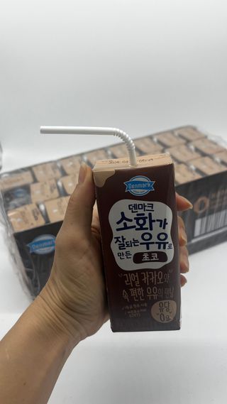 [구매평]덴마크 소화가 잘되는 우유로 만든 초코, 190ml, 24개 — 5점을 준 리뷰어가 2025년 2월 올린 사용 사진