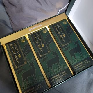 서울약사신협_프리미엄 진 녹용스틱 플러스10g x 30포 — 5점을 준 리뷰어가 2021년 7월 올린 사용 사진