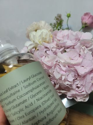 빅그린 안티 헤어로스 탈모 시카 바이옴 샴푸 500ml (중건성두피용) — 5점을 준 리뷰어가 2022년 7월 올린 사용 사진