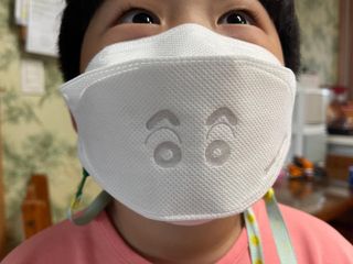 [숨그림] 3D 입체형, 짱구, 무직타이거, 빨강머리앤 우리아이 그리고 내가 쓰는 믿을수있는 케릭터 마스크 — 5점을 준 리뷰어가 2021년 9월 올린 사용 사진