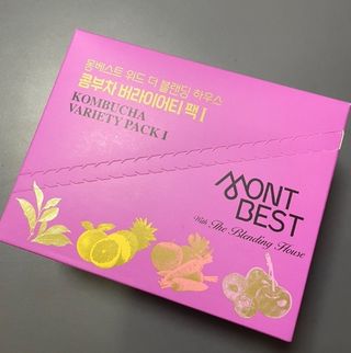 [몽베스트] 위드더 블랜딩 하우스 콤부차 _ 버라이어티팩 — 5점을 준 리뷰어가 2024년 3월 올린 사용 사진