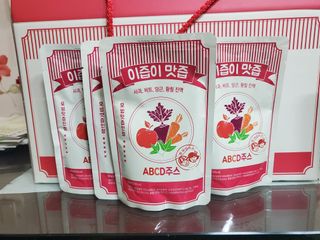 본황칠 이즙이 맛즙 ABC주스 30EA — 5점을 준 리뷰어가 2022년 7월 올린 사용 사진