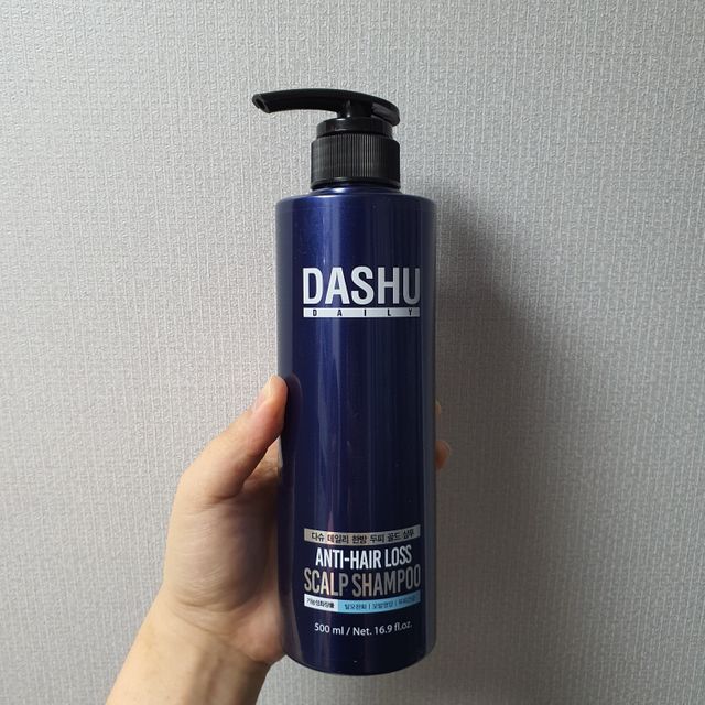 다슈 데일리 단백질 한방 두피 골드 샴푸 500ml 리뷰 사진