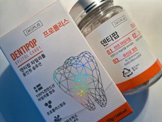 작심연구소 구취제거+충치예방+치아화이트닝 마법의 캔디 덴티팝3종(맛 랜덤 발송) — 리뷰어가 2022년 5월 올린 사용 사진