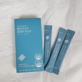 클린24시간 슬림앤유산균 1박스 (3.5g X 15포) — 5점을 준 리뷰어가 2023년 6월 올린 사용 사진