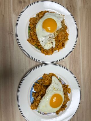 [푸딩팩토리] 요잇조잇 닭갈비 닭가슴살/김치 닭가슴살 곤약볶음밥 2종 (김치볶음밥 2개 닭갈비 볶음밥 1개) — 5점을 준 리뷰어가 2022년 8월 올린 사용 사진