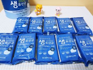 서울약사신협_프로바이오생유산균_2.5G x 100포 — 5점을 준 리뷰어가 2021년 4월 올린 사용 사진