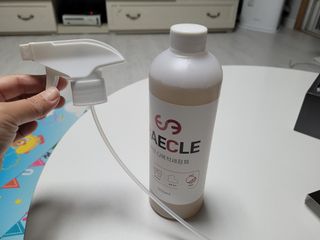 소담스퀘어 상암 장바이오텍(주)  배클 다목적 세정제 — 5점을 준 리뷰어가 2022년 12월 올린 사용 사진