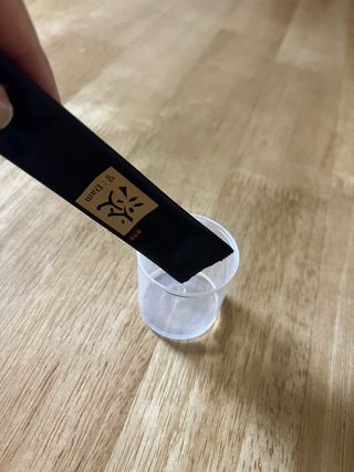 담소은 자극없는 무알콜 휴대용 한방가글 스틱 가글담 — 5점을 준 리뷰어가 2022년 10월 올린 사용 사진