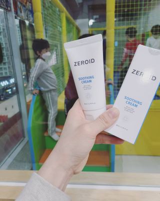 제로이드 수딩 크림 — 5점을 준 리뷰어가 2021년 3월 올린 사용 사진
