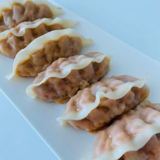 삼양냉동 [삼양] 얇은피불닭왕교자+얇은피까르보불닭왕교자 총4팩 — 5점을 준 리뷰어가 2021년 2월 올린 사용 사진