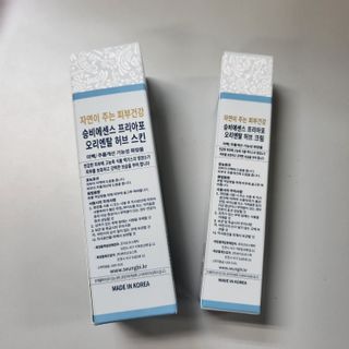 조아산코스메틱 승비 에센스 프리아포 오리엔탈 허브 크림 + 승비 에센스 프리아포 오리엔탈 허브 스킨 SET — 5점을 준 리뷰어가 2021년 11월 올린 사용 사진