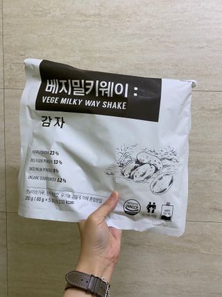 클린24시간 베지밀키웨이 감자 쉐이크 1세트 (5개) — 5점을 준 리뷰어가 2022년 9월 올린 사용 사진
