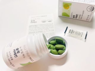 뉴트립맥스(NUTRIPMAX) 뉴트립맥스 슬림 카테킨 700mg 30정 1개월분 — 5점을 준 리뷰어가 2021년 7월 올린 사용 사진