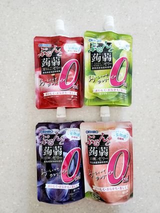 ORIHIRO 오리히로 곤약젤리 제로칼로리 130g 4종 4팩(맛별로 1팩씩) — 5점을 준 리뷰어가 2023년 1월 올린 사용 사진