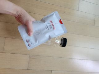 클린24시간 1BOX(5포) + 전용보틀(500ml) — 5점을 준 리뷰어가 2022년 10월 올린 사용 사진