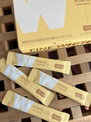 디오르 파인화이트 — 5점을 준 리뷰어가 2022년 2월 올린 사용 사진