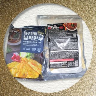 [푸딩팩토리] 즉석누들떡볶이 540g + 대구전통 납작만두 260g — 5점을 준 리뷰어가 2022년 12월 올린 사용 사진