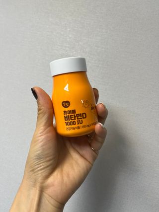 앙팡 츄어블 비타민D 1000 IU 130mg x 90정 — 5점을 준 리뷰어가 2023년 1월 올린 사용 사진