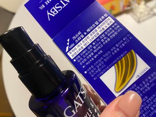 [갸스비] 명불허전, 남성을 위한 브랜드 갸스비의 올인원, 폼클렌징, 헤어오일 3종 — 5점을 준 리뷰어가 2021년 3월 올린 사용 사진