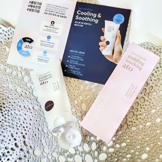 냉장고에 넣어요, 붉은 트러블 피부 다음날 진정되요 [버진팜스 푸딩수딩아토] — 5점을 준 리뷰어가 2021년 9월 올린 사용 사진