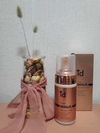 아이디플라코스메틱 아이디 브이로직 마이너스 필링 토너 110ml — 5점을 준 리뷰어가 2022년 5월 올린 사용 사진