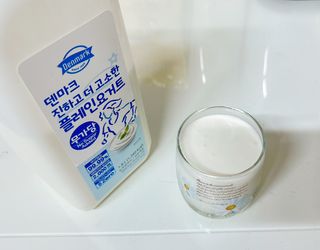 프리_[덴마크] 진하고 더 고소한 플레인 요거트 1.8L — 5점을 준 리뷰어가 2025년 5월 올린 사용 사진