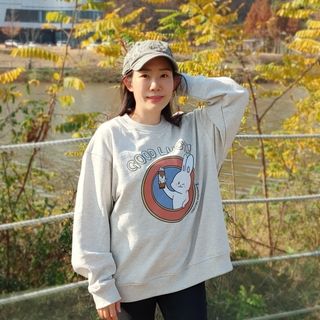 [포플X베니] 쓰담 베니 맨투맨 (기모) / 굳럭 베니 맨투맨 / 출근길 베니 맨투맨 — 5점을 준 리뷰어가 2022년 11월 올린 사용 사진