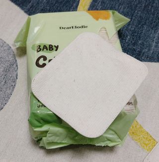 디어엘로디 유기농 무표백 건티슈 60매 — 5점을 준 리뷰어가 2022년 9월 올린 사용 사진