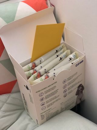 씨디랩 속이 편한 강아지 사료 소프트발란스 기호성 좋은 발효사료 피부와 위장 관절과 위장 — 5점을 준 리뷰어가 2021년 3월 올린 사용 사진