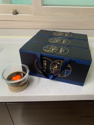 광동생활건강 [광동] 바르게 만든 녹용, 광동정녹청 — 5점을 준 리뷰어가 2021년 11월 올린 사용 사진