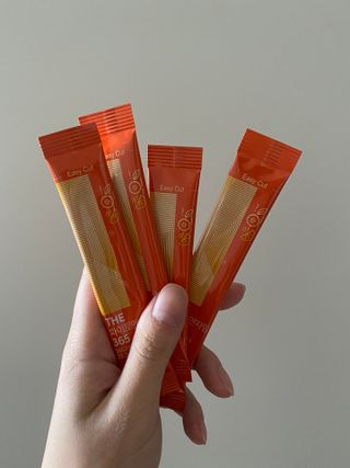 [닥터루템]맛있는 파인애플맛 과채효소 THE파이토엔자임365 1box (30포) — 5점을 준 리뷰어가 2022년 10월 올린 사용 사진