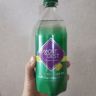 몽베스트 Montbest with Sparkling water Lemon OR Lime 20병(랜덤) — 5점을 준 리뷰어가 2021년 10월 올린 사용 사진