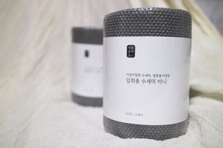 [생활공작소] 일회용 수세미 미니_그레이 60매 x 3입 — 5점을 준 리뷰어가 2021년 2월 올린 사용 사진