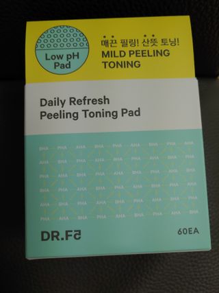 닥터에프파이브 데일리 리프레쉬 필링 토닝 패드 60매 — 4.5점을 준 리뷰어가 2022년 7월 올린 사용 사진