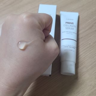 체르엠  프루브 콜라겐 앰플세럼 60ml 1병 — 5점을 준 리뷰어가 2022년 4월 올린 사용 사진