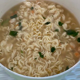 [풀무원] 자연은맛있다 정면, 백면, 홍면  세트 — 4.5점을 준 리뷰어가 2021년 4월 올린 사용 사진