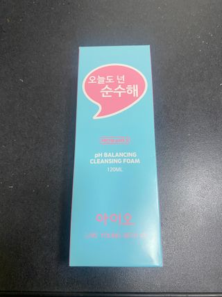 IO 아이오 오늘도 넌 순수해 - 약산성 클렌징폼 — 5점을 준 리뷰어가 2021년 2월 올린 사용 사진
