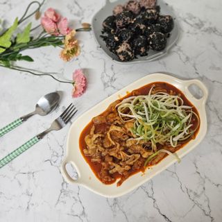 [닭집아들 신제품] 직화무뼈국물닭발 & 직화로제무뼈닭발 — 4.5점을 준 리뷰어가 2023년 5월 올린 사용 사진